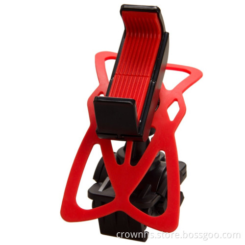 Motorcycle Bicycle bedside 360 degree plastic mobile phone holder